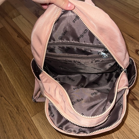 Chibao Nylon Mini Backpack in Blush Pink - Picture 3 of 8